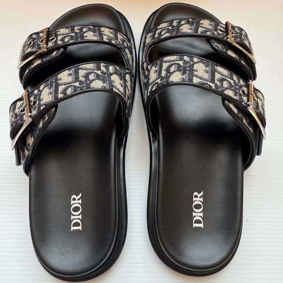 New Dior Black Sandals women’s size 9 - Picture 5 of 7